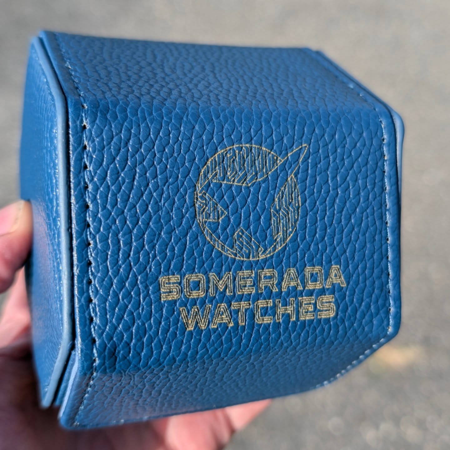 Blue Somerada travel case