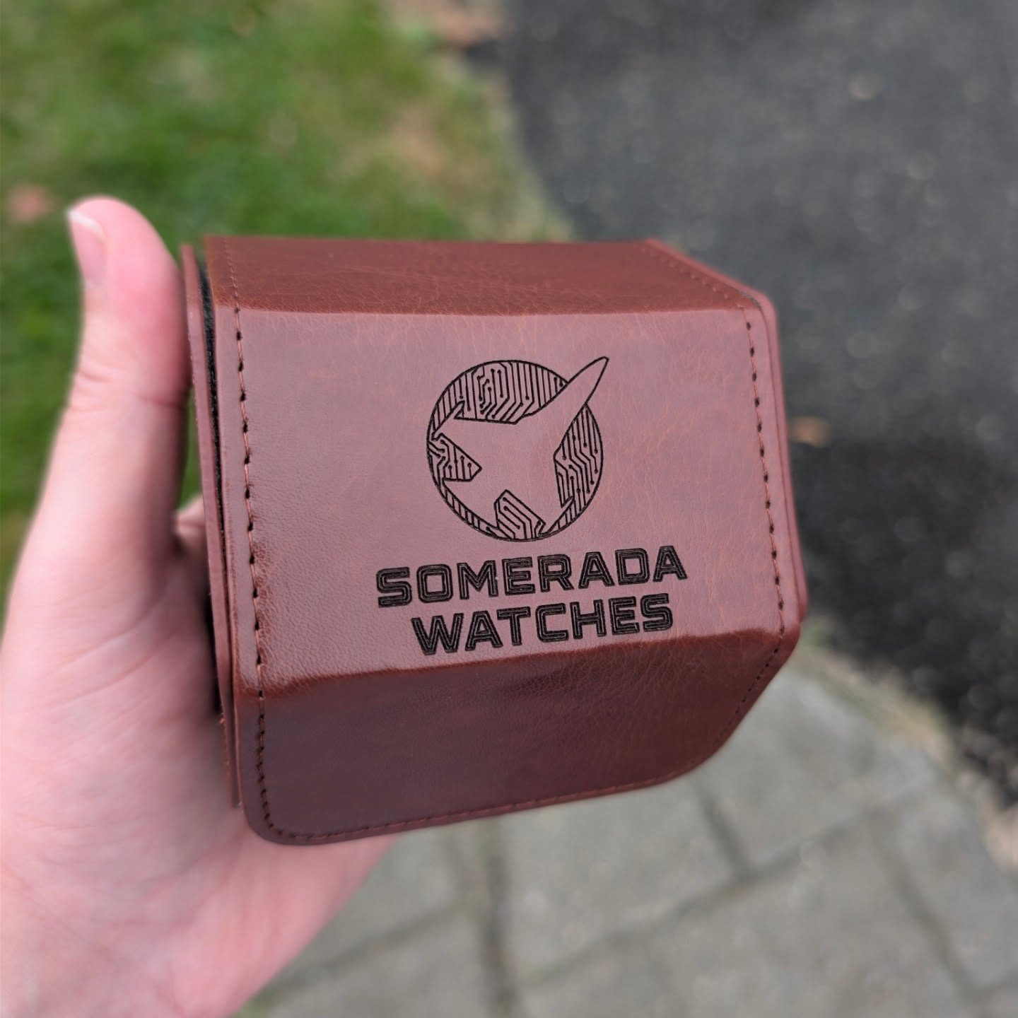 Brown Somerada travel case